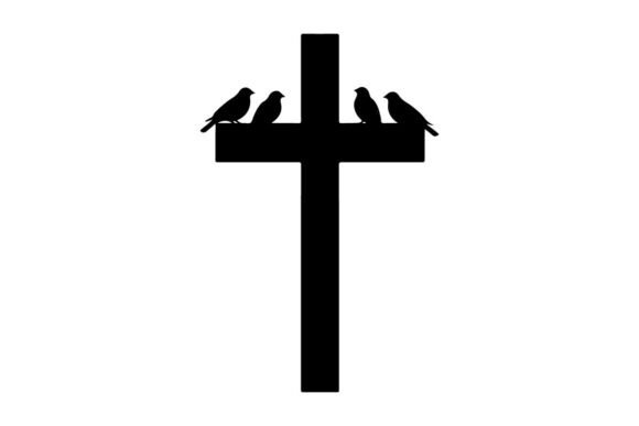 Black Cross with Five Birds Perched Silh: A Designer’s Real-World Review