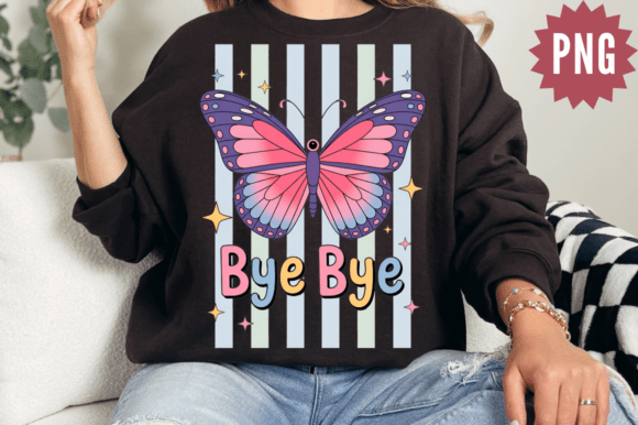 Butterfly Quote Bye Bye Clipart PNG Desi Review