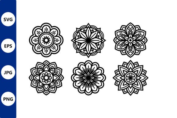 h2First Impressions: A Balanced Look at the Six Mandala Flower Line Art Designsh2