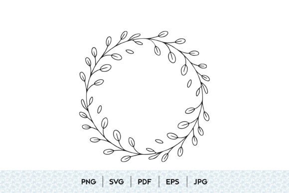 Minimal Botanical Wreath SVG: A Designer’s Take on Practical Branding Graphics
