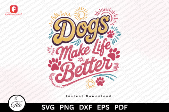 Retro Pet Mom Dogs Make Life Better PNG: A Designer’s Honest Review