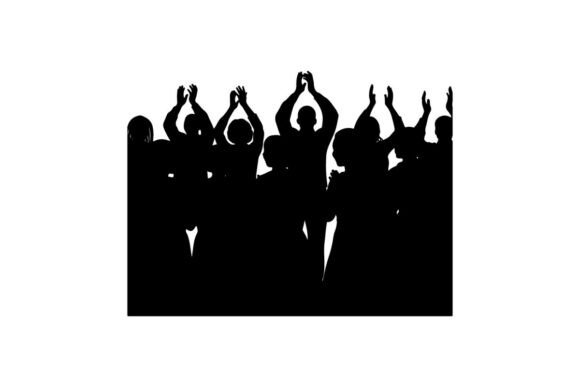 Silhouette Crowd Cheering at Concert Wit: A Brand Designer’s Review for Real Local Business Use